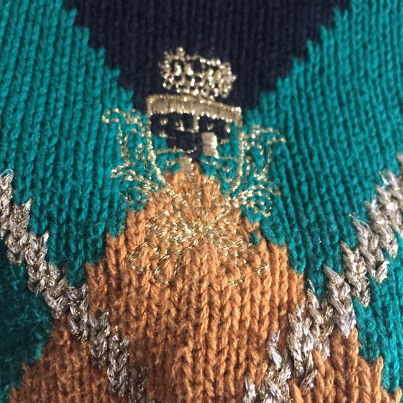 VINTAGE FRANCO VALERI KNITTED SWEATERS SIZE L - Picture 7 of 8